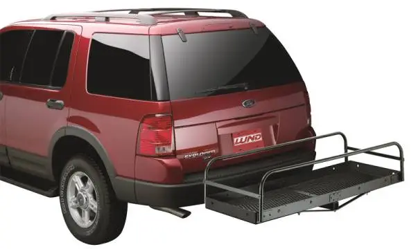 Lund Universal Sidebar Attachment 20x60 Nonfolding Steel Carrier - Black thumbnail 5