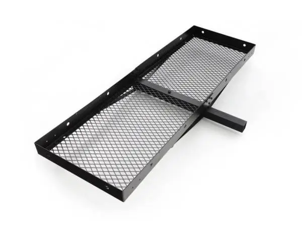 Lund Universal 20in X 60in Basic Cargo Carrier For 2in Hitches - Black thumbnail 7