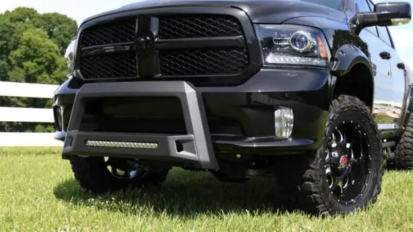 Lund 09-17 Dodge Ram 1500 (Excl. Rebel Models) Revolution Bull Bar - Black thumbnail 2