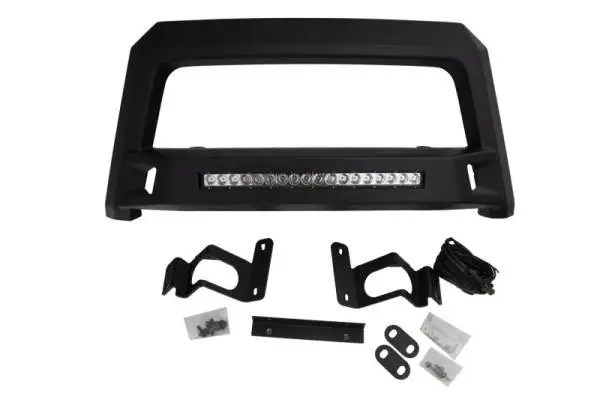 Lund 2017-2019 Ford F-250 Super Duty Revolution Bull Bar - Black image 4