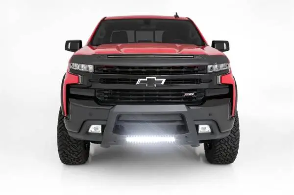 Lund 19-22 Chevrolet/GMC Silverado/Sierra 1500 Revolution Bull Bar - Black thumbnail 6