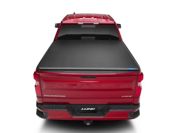 Lund 19-23 Chevrolet Silverado 1500 (5.5ft. Bed) Genesis Tri-Fold Tonneau Cover - Black thumbnail 13