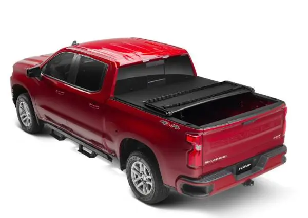 Lund 19-23 Chevrolet Silverado 1500 6.5ft Bed Genesis Tri-Fold Tonneau - Black thumbnail 11