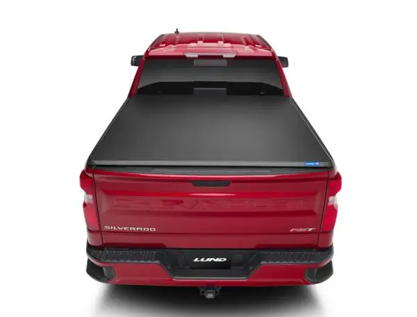 Lund 99-07 Chevy Silverado 1500 (6.5ft. Bed) Genesis Tri-Fold Tonneau Cover - Black thumbnail 13