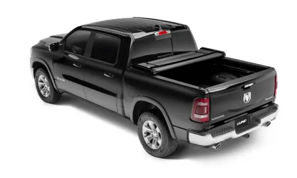 Lund 02-17 Dodge Ram 1500 (5.5ft. Bed) Genesis Tri-Fold Tonneau Cover - Black thumbnail 12
