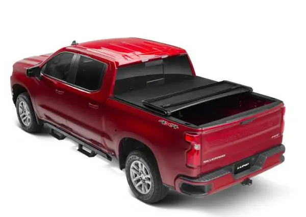 Lund 04-12 Chevy Colorado (5ft. Bed) Genesis Tri-Fold Tonneau Cover - Black thumbnail 11