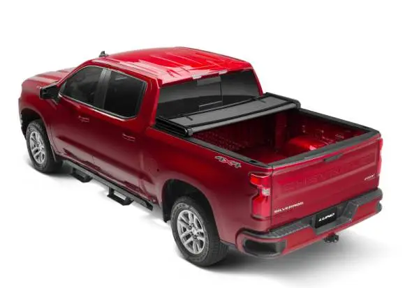 Lund 04-12 Chevy Colorado (5ft. Bed) Genesis Elite Tri-Fold Tonneau Cover - Black thumbnail 8
