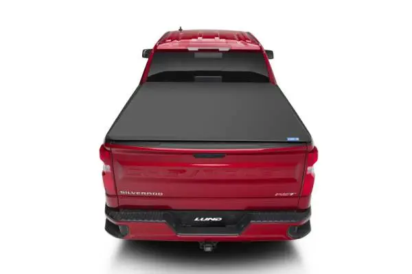 Lund 04-12 Chevy Colorado (5ft. Bed) Genesis Elite Tri-Fold Tonneau Cover - Black thumbnail 9