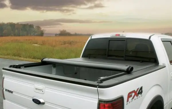 Lund 02-17 Dodge Ram 1500 (6.5ft. BedExcl. Beds w/Rambox) Genesis Roll Up Tonneau Cover - Black thumbnail 10