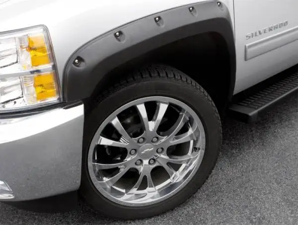 Lund 99-07 Chevy Silverado 1500 RX-Rivet Style Textured Elite Series Fender Flares - Black (4 Pc.) thumbnail 3