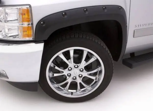 Lund 99-07 Chevy Silverado 1500 RX-Rivet Style Textured Elite Series Fender Flares - Black (4 Pc.) thumbnail 6