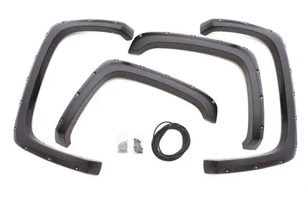 Lund 07-13 Chevy Silverado 1500 RX-Rivet Textured Elite Series Fender Flares - Black (4 Pc.) thumbnail 2