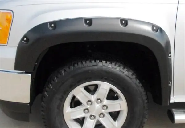 Lund 07-13 GMC Sierra 1500 RX-Rivet Style Smooth Elite Series Fender Flares - Black (4 Pc.) thumbnail 5