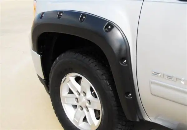Lund 07-13 GMC Sierra 1500 RX-Rivet Style Smooth Elite Series Fender Flares - Black (4 Pc.) thumbnail 6