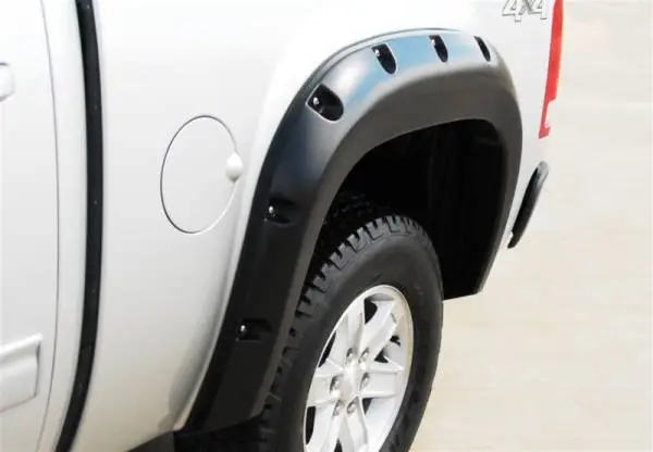 Lund 07-13 GMC Sierra 1500 RX-Rivet Style Smooth Elite Series Fender Flares - Black (4 Pc.) thumbnail 7