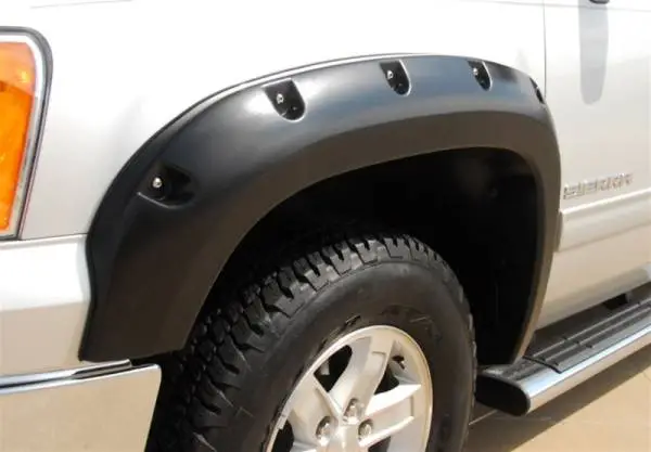 Lund 07-13 GMC Sierra 1500 RX-Rivet Style Smooth Elite Series Fender Flares - Black (4 Pc.) thumbnail 9