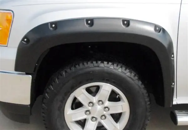 Lund 07-13 GMC Sierra 1500 RX-Rivet Style Smooth Elite Series Fender Flares - Black (4 Pc.) thumbnail 10