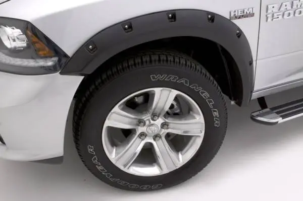 Lund 02-08 Dodge Ram 1500 RX-Rivet Style Smooth Elite Series Fender Flares - Black (4 Pc.) thumbnail 6