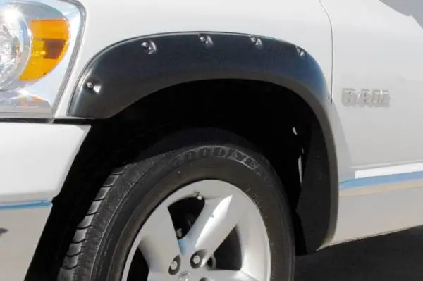 Lund 02-08 Dodge Ram 1500 RX-Rivet Style Smooth Elite Series Fender Flares - Black (4 Pc.) thumbnail 10