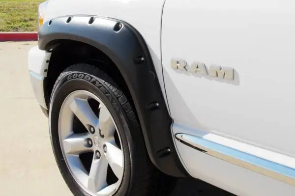 Lund 02-08 Dodge Ram 1500 RX-Rivet Style Smooth Elite Series Fender Flares - Black (4 Pc.) thumbnail 12