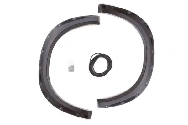 Lund 10-17 Dodge Ram 2500 RX-Rivet Style Smooth Elite Series Fender Flares - Black (2 Pc.) thumbnail 2