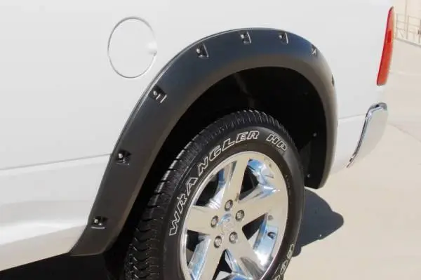 Lund 10-17 Dodge Ram 2500 RX-Rivet Style Smooth Elite Series Fender Flares - Black (2 Pc.) thumbnail 5