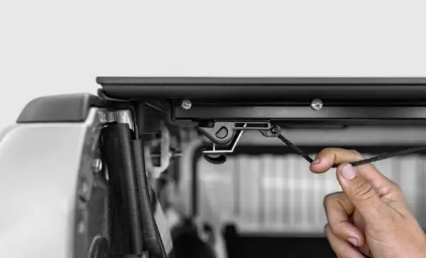 LOMAX Stance Hard Cover 2017+ Ford Super Duty F-250/ F-350/ F-450 6ft 8in Box Black Diamond Mist thumbnail 4