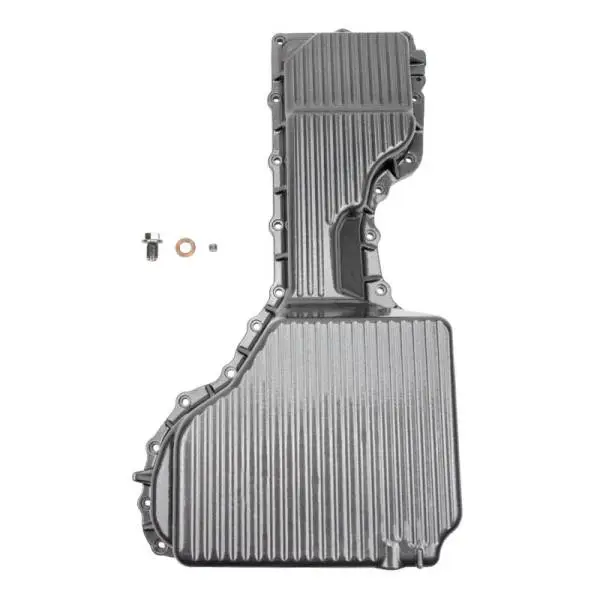 Wehrli 20-24 L5P Duramax WCFAB X PPE High Capacity Aluminum Oil Pan - Gloss White image 2