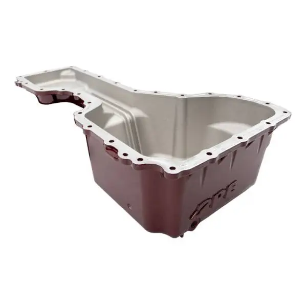 Wehrli 20-24 L5P Duramax WCFAB X PPE High Capacity Aluminum Oil Pan - Gloss White image 5