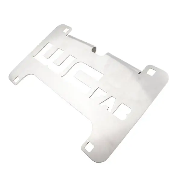 Wehrli 15-19 Chevy HD Lower Valance Filler Panel License Plate Mount Bracket thumbnail 5