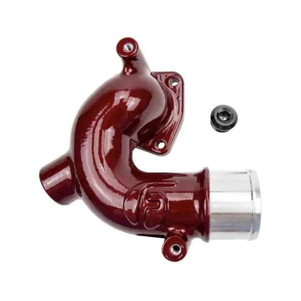 Wehrli WCFab X Fleece 98-18 Cummins Thermostat Housing - WCFab Red thumbnail 2