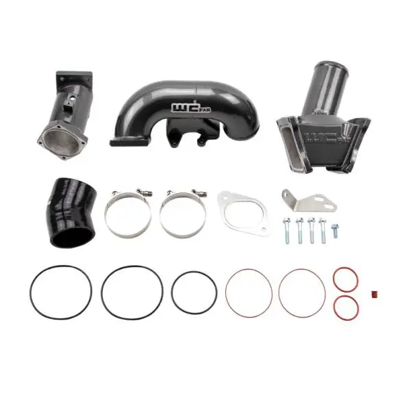 Wehrli 2007.5-10 Chevrolet Duramax LMM 3in. Y-Bridge Kit - Gloss White thumbnail 3