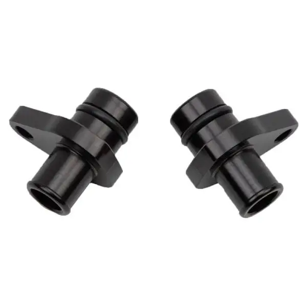 Wehrli 04.5-2010 Duramax LLY/LBZ/LMM Crankcase Vent (PCV) Fitting Kit - Billet Black Anodized image 2