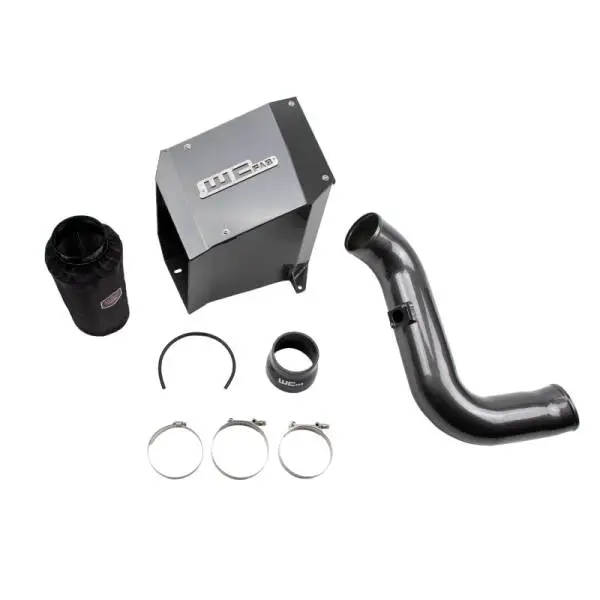 Wehrli 01-04 Chevrolet Duramax LB7 4in Intake Kit - Fine Texture Black image 2