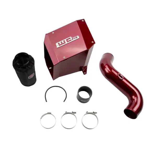 Wehrli 07.5-10 Chevrolet Duramax LMM 4in Intake Kit - WCFab Red image 2