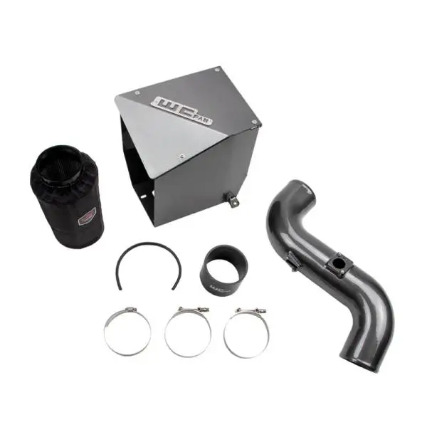 Wehrli 11-16 Chevrolet Duramax LML 4in. Intake Kit - Chevy Orange thumbnail 3