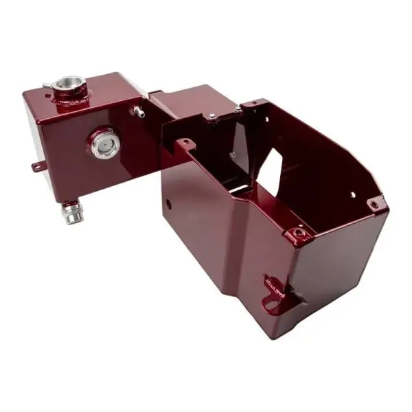 Wehrli 17-24 6.7L Power Stroke Coolant Tank and Battery Box Kit - Gloss Black image 3