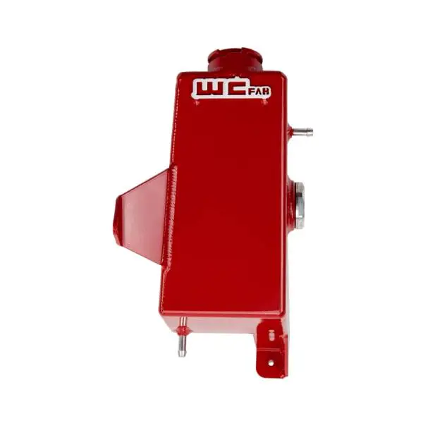 Wehrli 10-12 Cummins 6.7L Coolant Tank (OEM Placement) - Bengal Red image 2