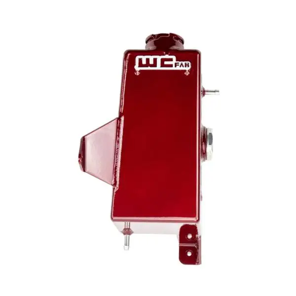 Wehrli 10-12 Cummins 6.7L Coolant Tank (OEM Placement) - WCFab Red image 2
