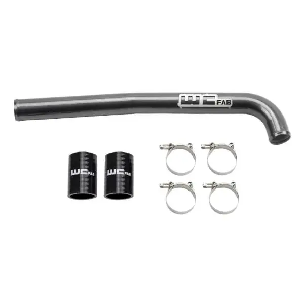 Wehrli 19-23 Chevrolet 6.7L Cummins High Output Upper Coolant Pipe - Gloss Black thumbnail 2