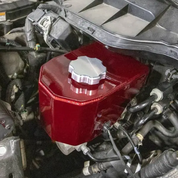 Wehrli 98-23 Dodge Ram 5.9L/6.7L Cummins Billet Aluminum Brake Master Cylinder Cap - Clear Anodized thumbnail 3