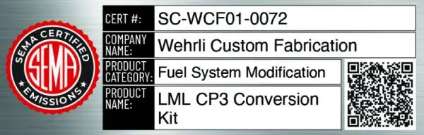 Wehrli 11-16 Chevrolet 6.6L LML Duramax CP3 Conversion Kit thumbnail 3