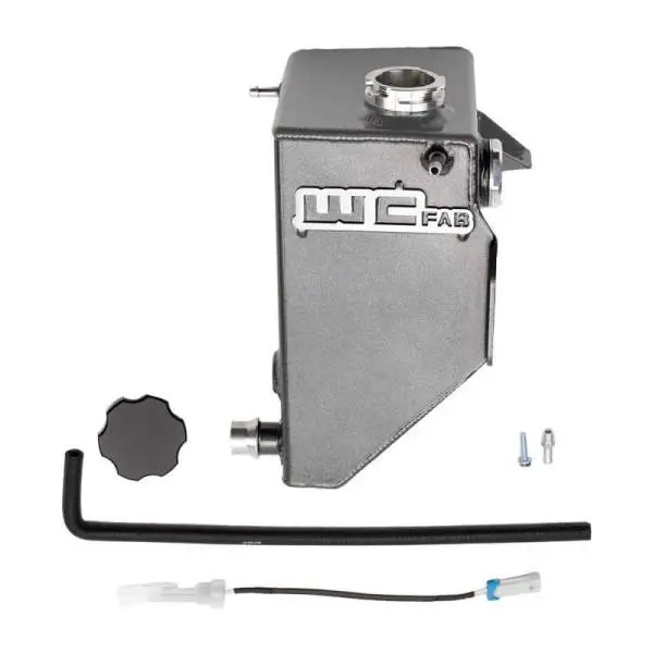 Wehrli 20-24 Chevrolet-GMC 6.6L L5P Duramax OEM Placement Coolant Tank Kit - Flat Black image 5