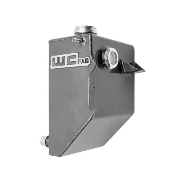 Wehrli 20-24 Chevrolet-GMC 6.6L L5P Duramax OEM Placement Coolant Tank Kit - Fine Texture Black image 2