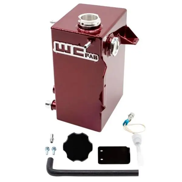 Wehrli 20-24 Chevrolet-GMC 6.6L L5P Duramax OEM Placement Coolant Tank Kit - WCFab Red image 3