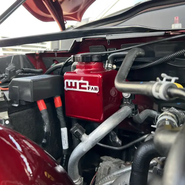 Wehrli 19-23 Dodge 6.7L Cummins OEM Placement Coolant Tank Kit - Gloss Black thumbnail 2