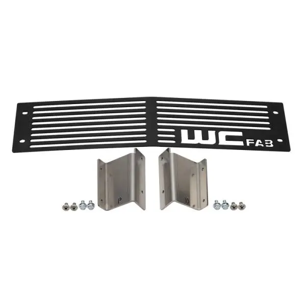 Wehrli 15-19 Chevrolet Silverado HD 6.6L LML/L5P Duramax Bumper Grille - Flat Black image 2