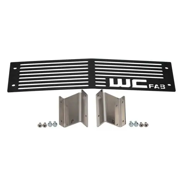 Wehrli 15-19 Chevrolet Silverado HD 6.6L LML/L5P Duramax Bumper Grille - Gloss White image 3