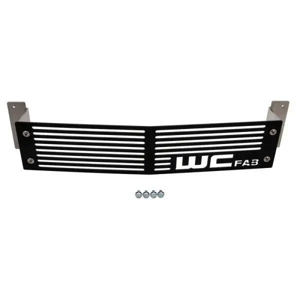 Wehrli 15-19 Chevrolet Silverado HD 6.6L LML/L5P Duramax Bumper Grille - Gloss White image 4