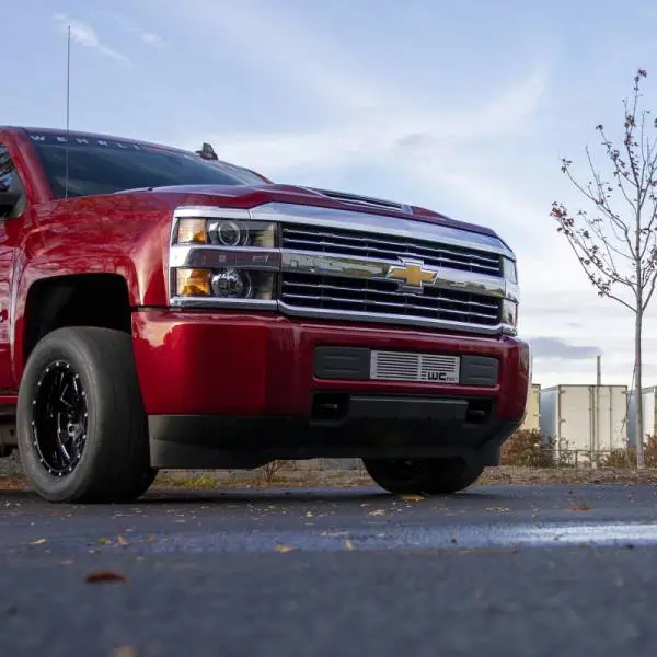 Wehrli 15-19 Chevrolet Silverado HD 6.6L LML/L5P Duramax Bumper Grille - Raw Stainless Finish image 2